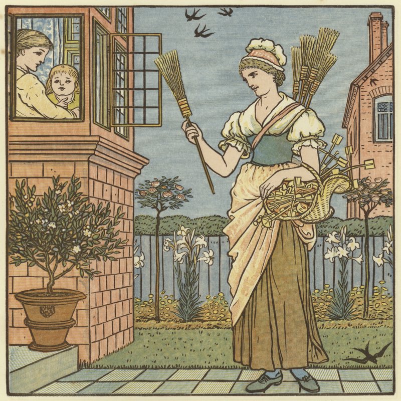 Compra una escoba de Walter Crane