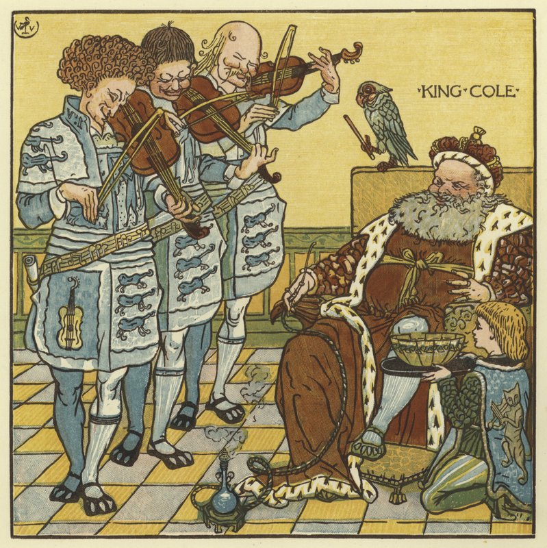 Rey Cole de Walter Crane