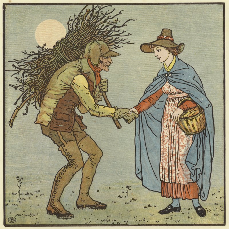 Una mañana brumosa y húmeda de Walter Crane