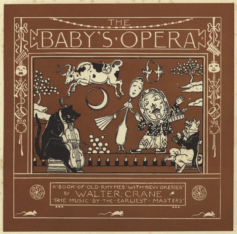 La ópera del bebé de Walter Crane
