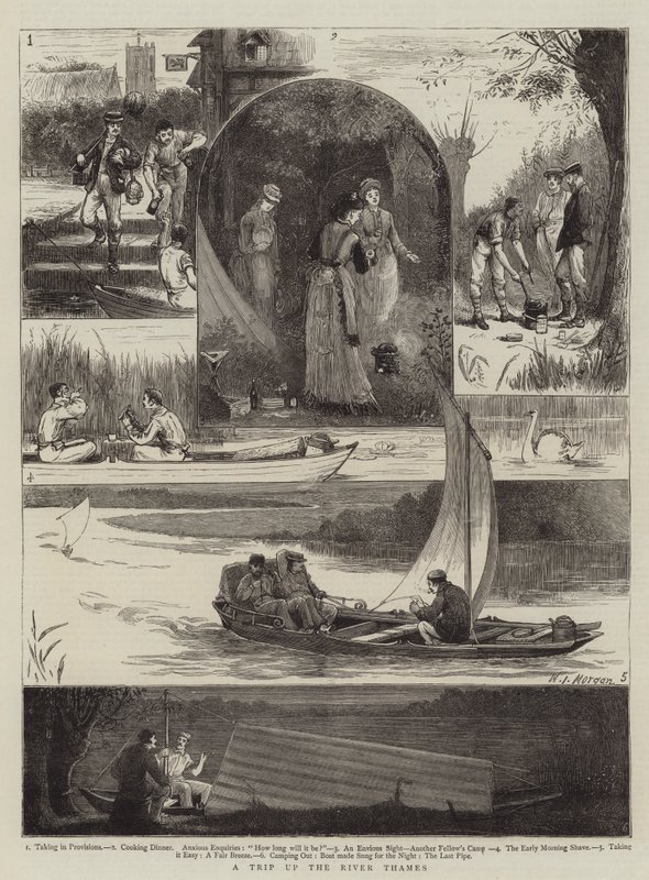 Un viaje por el río Támesis de Walter Jenks Morgan