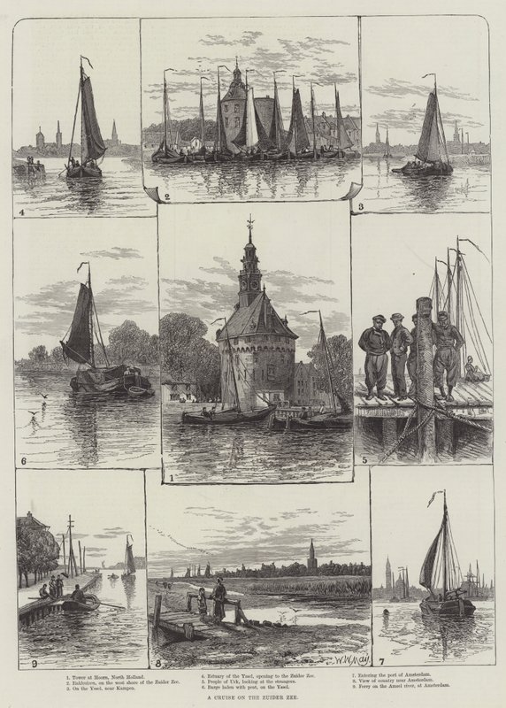 Un Crucero en el Zuider Zee de Walter William May