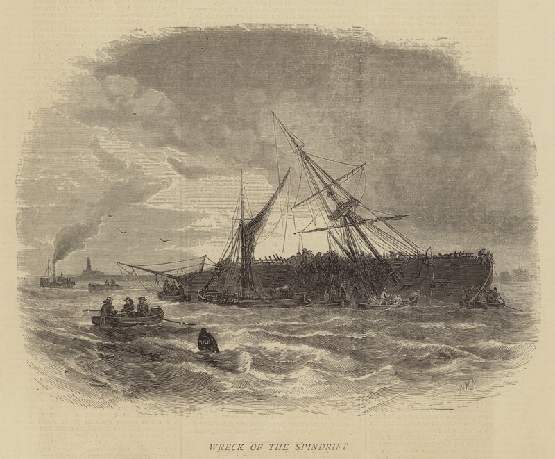 Naufragio del Spindrift de Walter William May