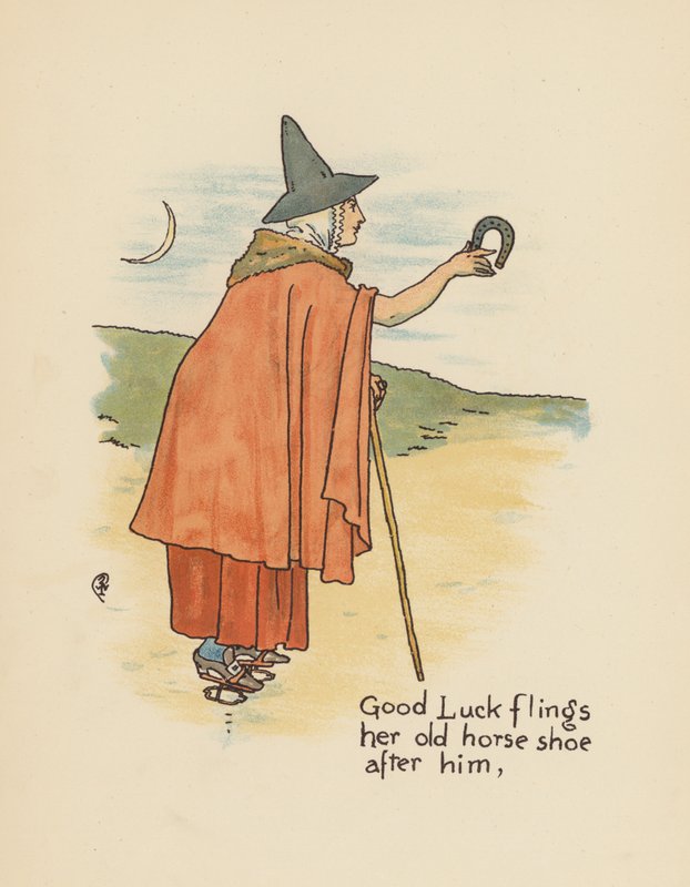 Ilustración de Leyendas para Lionel de Walter Crane (litografía en color) de Walter (after) Crane