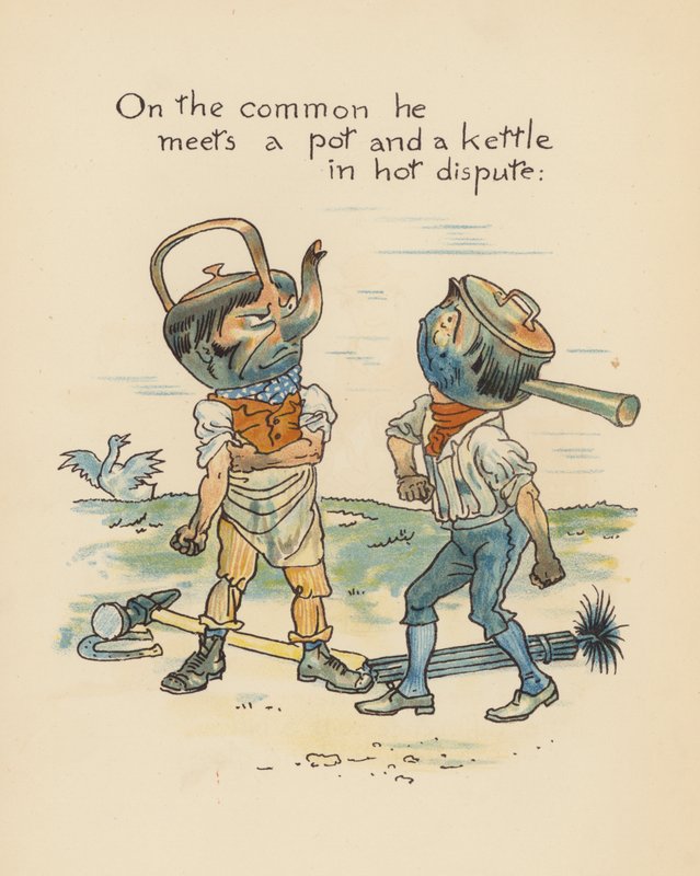 Ilustración de Leyendas para Lionel de Walter Crane (litografía en color) de Walter (after) Crane