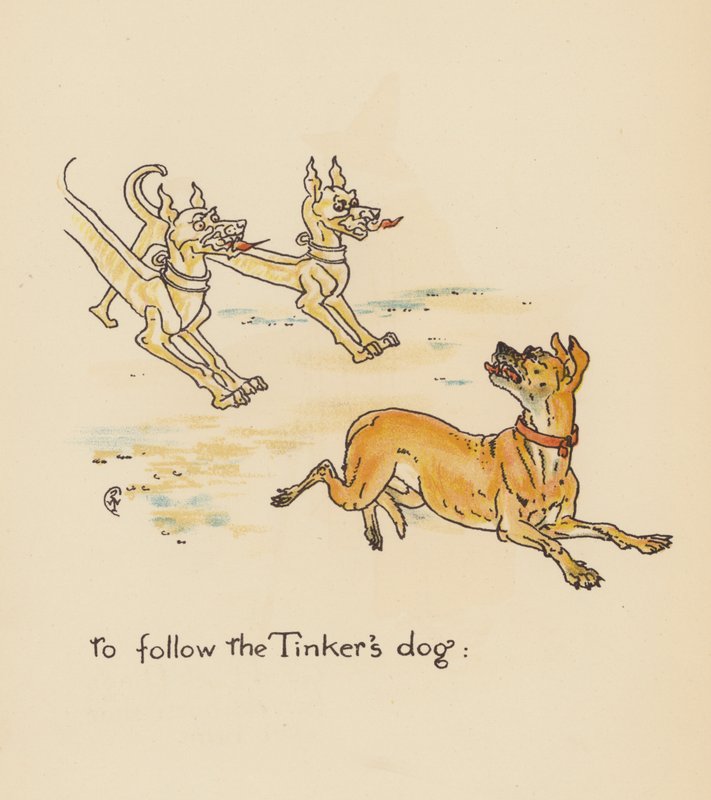 Ilustración de Leyendas para Lionel de Walter Crane (litografía en color) de Walter (after) Crane