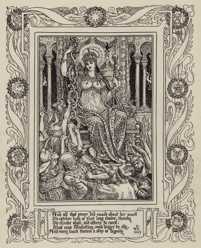 Página de la nueva edición ilustrada de Spenser