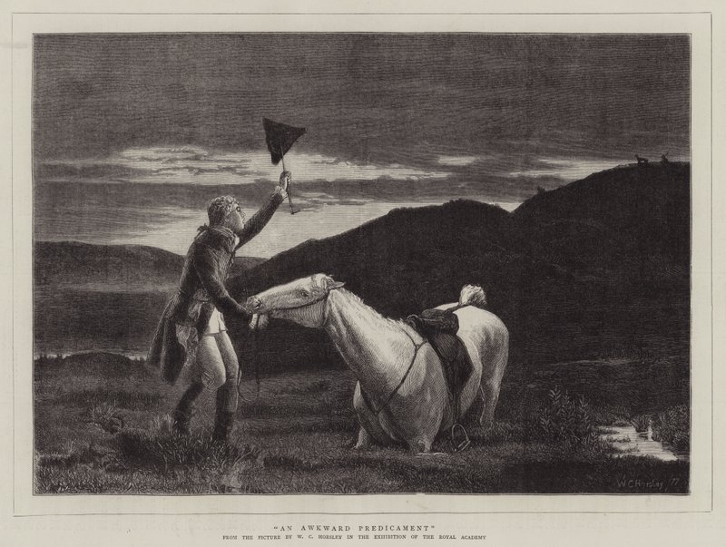 Una situación incómoda de Walter Charles Horsley