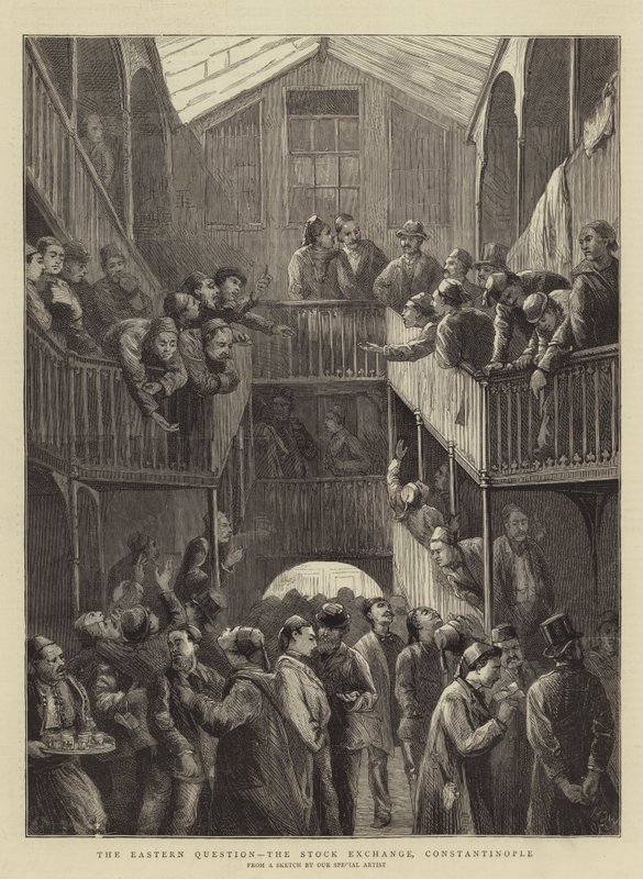 La cuestión oriental, la Bolsa de Valores, Constantinopla de Walter Charles Horsley