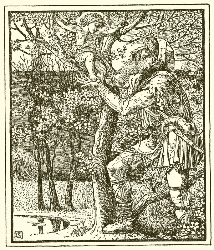 El Gigante Egoísta de Walter Crane