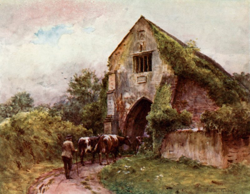 Puerta de entrada, Abadía de Cleeve de Walter Frederick Roofe Tyndale