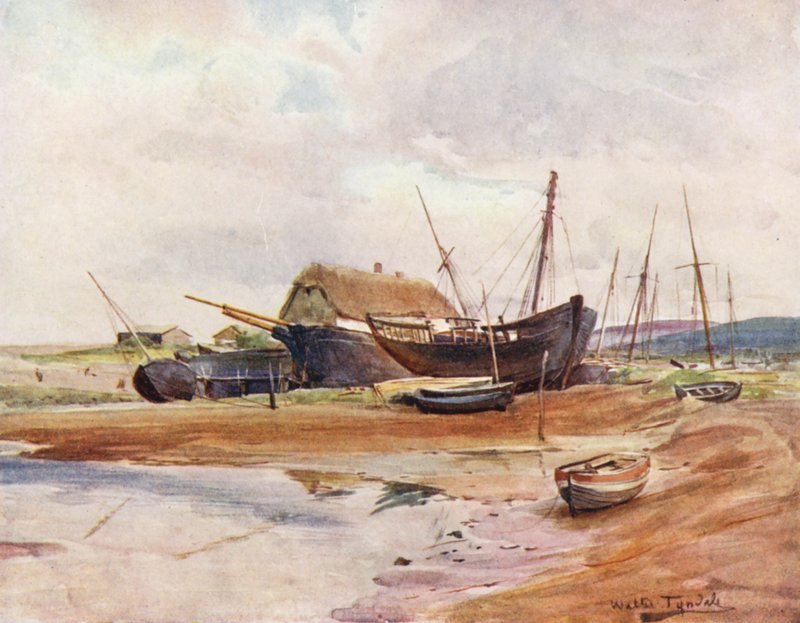 Wessex: A Wessex haven (litografía en color) de Walter Frederick Roofe Tyndale