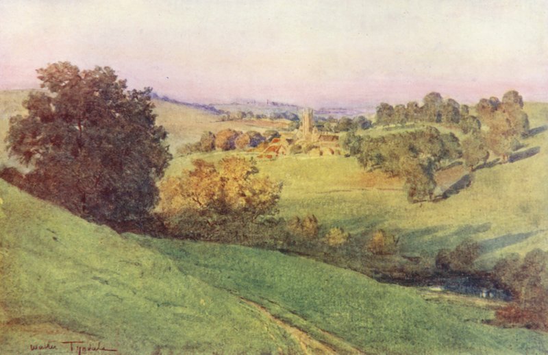 Wessex: Bathford, Somerset (litografía en color) de Walter Frederick Roofe Tyndale