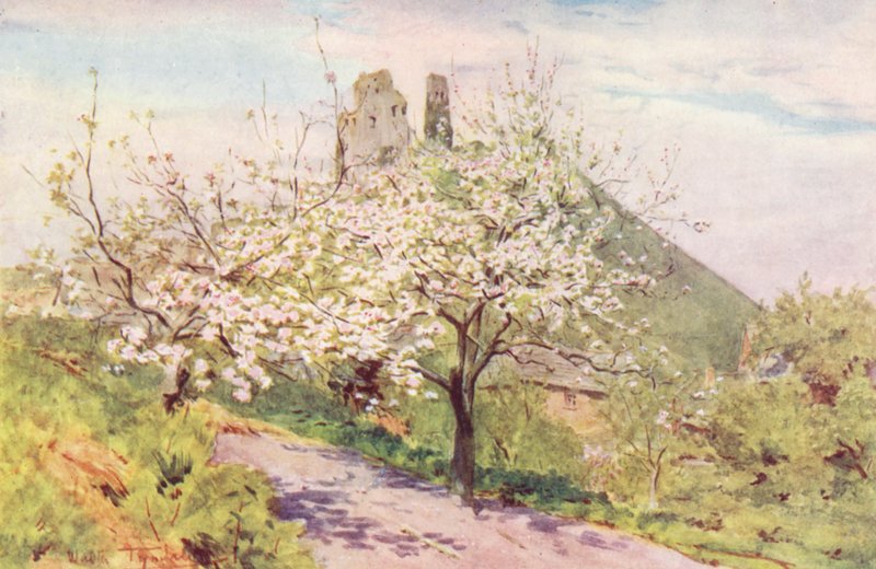 Wessex: Primavera en Wessex (litografía en color) de Walter Frederick Roofe Tyndale