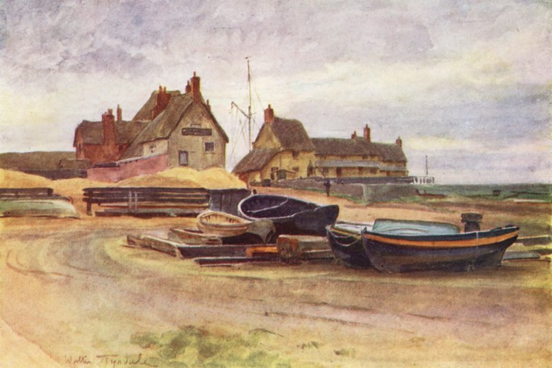 Wessex: The Bridport Arms (litografía en color) de Walter Frederick Roofe Tyndale