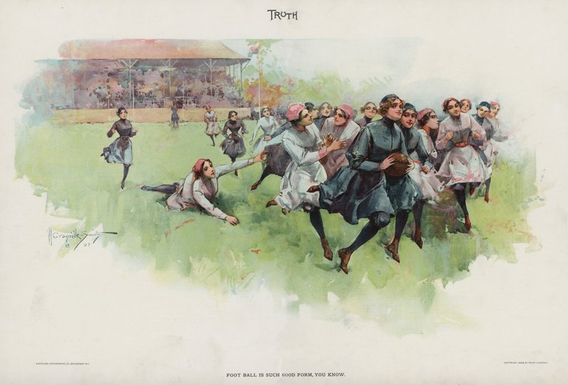 El fútbol es tan buena forma, ¿sabes? de Walter Granville Smith