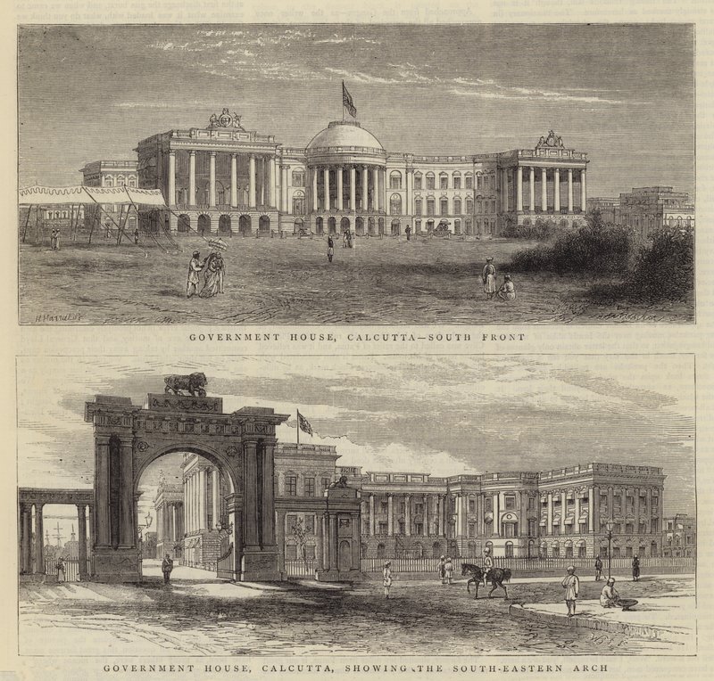 Casa de Gobierno, Calcuta de Walter Granville Smith
