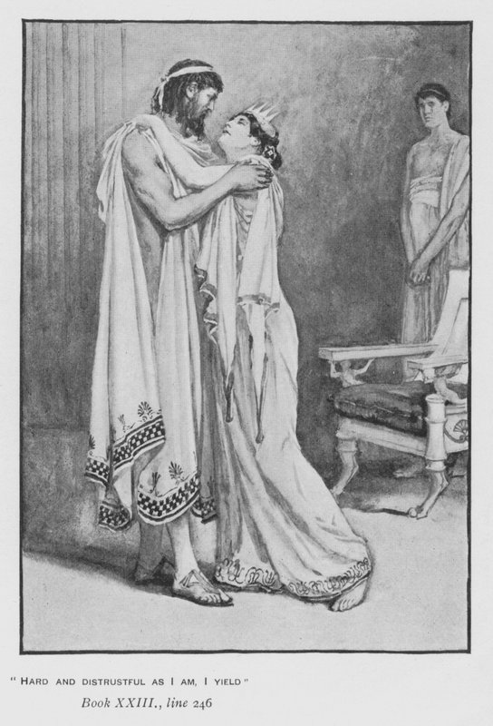 Ilustración para la Odisea de Homero de Pope de Walter Paget