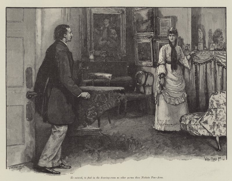 La persecución del bien amado, por Thomas Hardy de Walter Paget