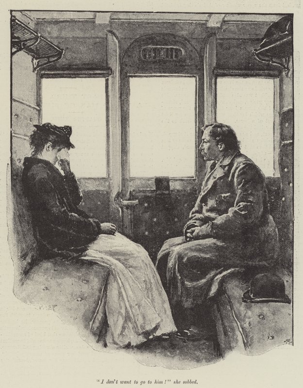 La persecución del bien amado, por Thomas Hardy de Walter Paget