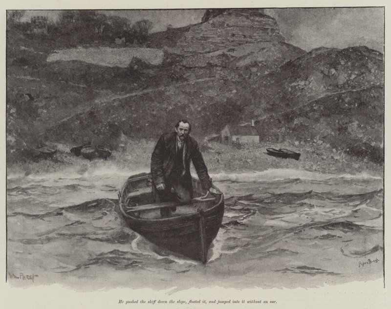 La Persecución del Bien Amado, por Thomas Hardy de Walter Paget