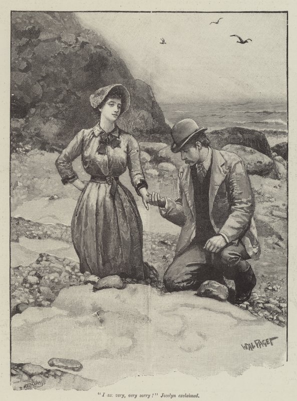 La Persecución del Bien Amado, por Thomas Hardy de Walter Paget