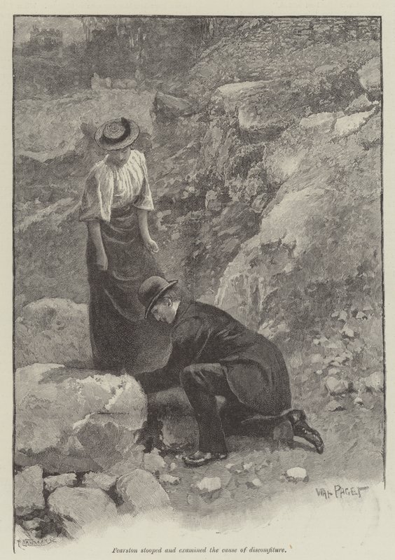 La persecución del bien amado, por Thomas Hardy de Walter Paget