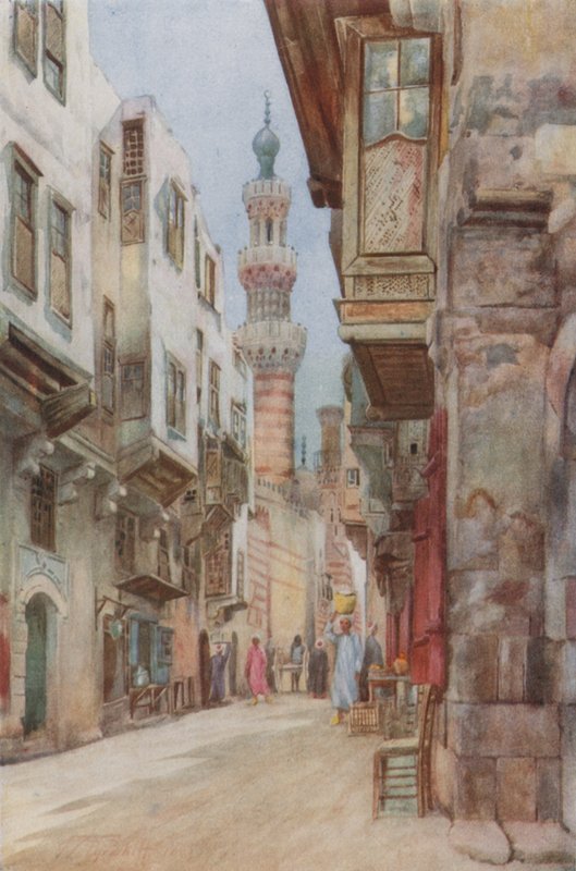 Puerta de la Mezquita de Ibrahim Agha, El Cairo de Walter Spencer Stanhope Tyrwhitt