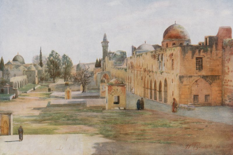 Haram Es Shereef, Jerusalén de Walter Spencer Stanhope Tyrwhitt