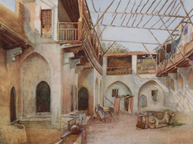 El Khan El Dobabiyeh, El Cairo de Walter Spencer Stanhope Tyrwhitt