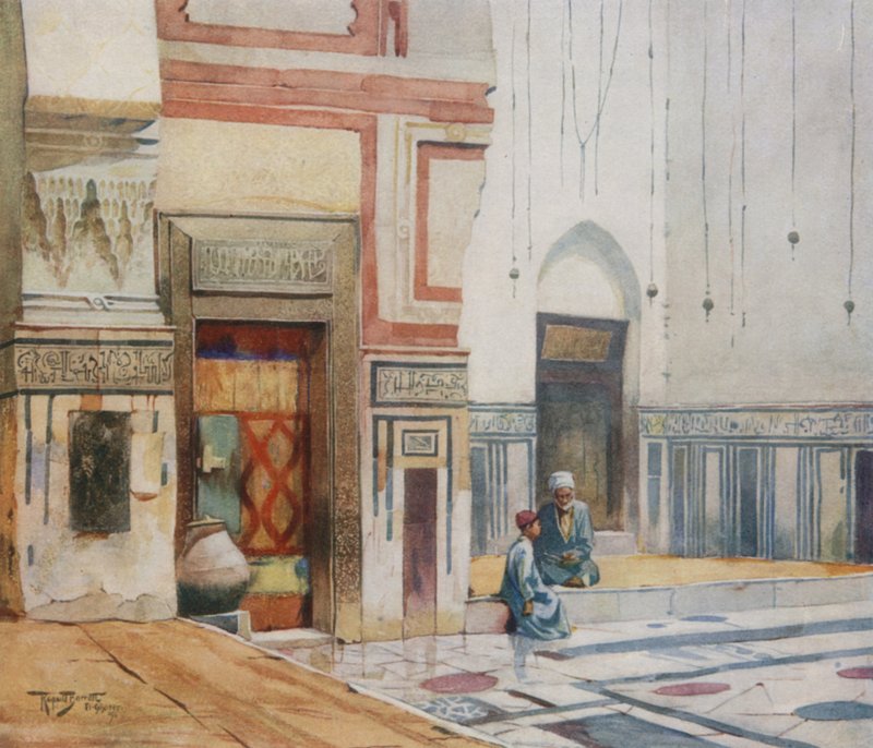 La mezquita El Ghoree, El Cairo de Walter Spencer Stanhope Tyrwhitt
