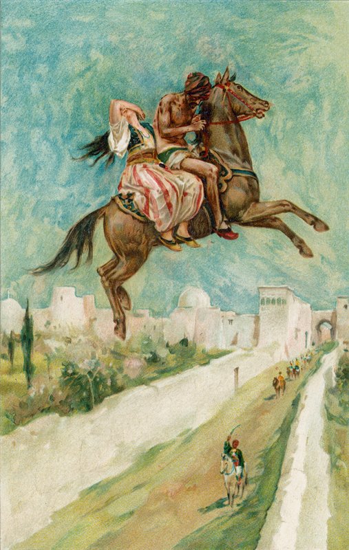 Las mil y una noches: El caballo encantado de Walter Stanley Paget