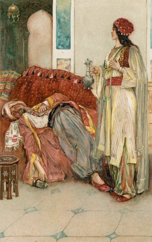 Las Mil y Una Noches: La Historia de Aladino de Walter Stanley Paget