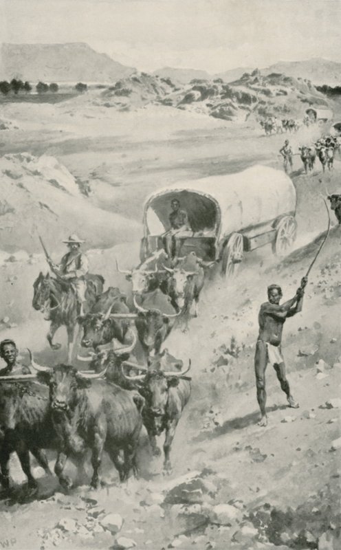 El Gran Trek Bóer a Natal en 1835-36 de Walter Stanley Paget