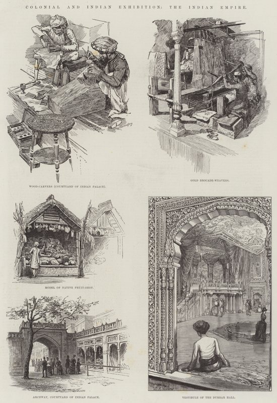 Exposición Colonial e India, el Imperio Indio de Warry