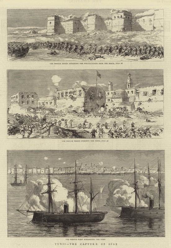 Túnez, la captura de Sfax de Warry