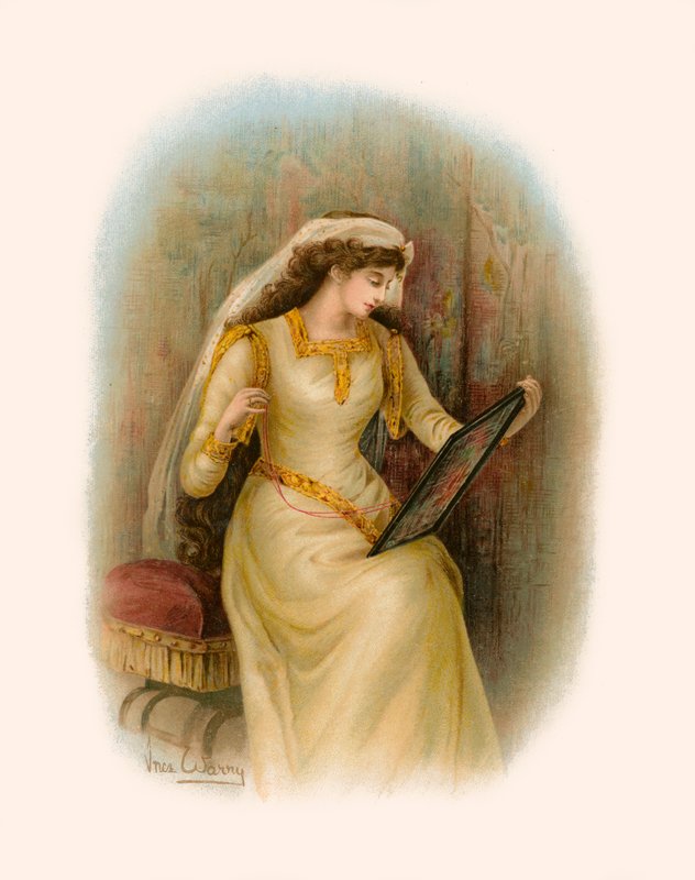 La dama de Shalott de Tennyson de Warry