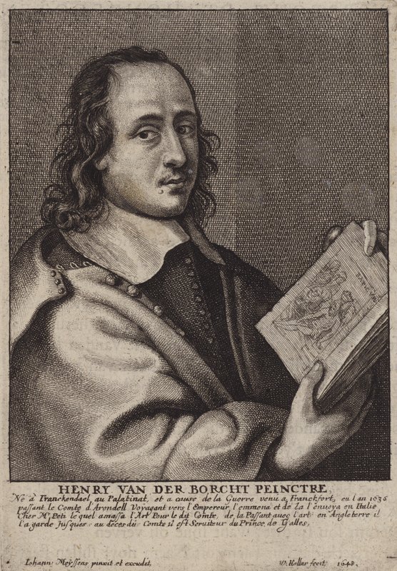 Hendrik van der Borcht II, pintor alemán de Wenceslaus (after) Hollar