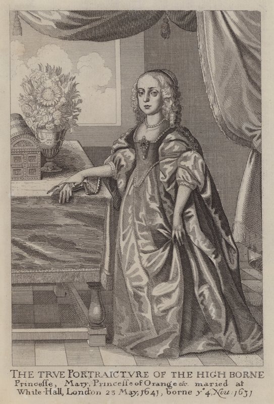 Mary, Princesa de Orange de Wenceslaus (after) Hollar
