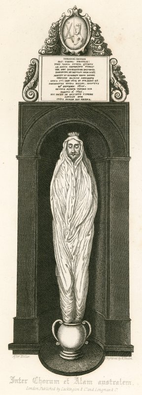 Dr. John Donne de Wenceslaus Hollar