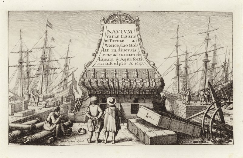 Navium Variae Figurae et Formae de Wenceslaus Hollar