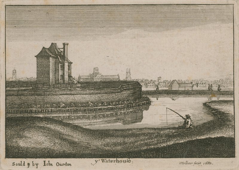 La Casa del Agua, Islington de Wenceslaus Hollar