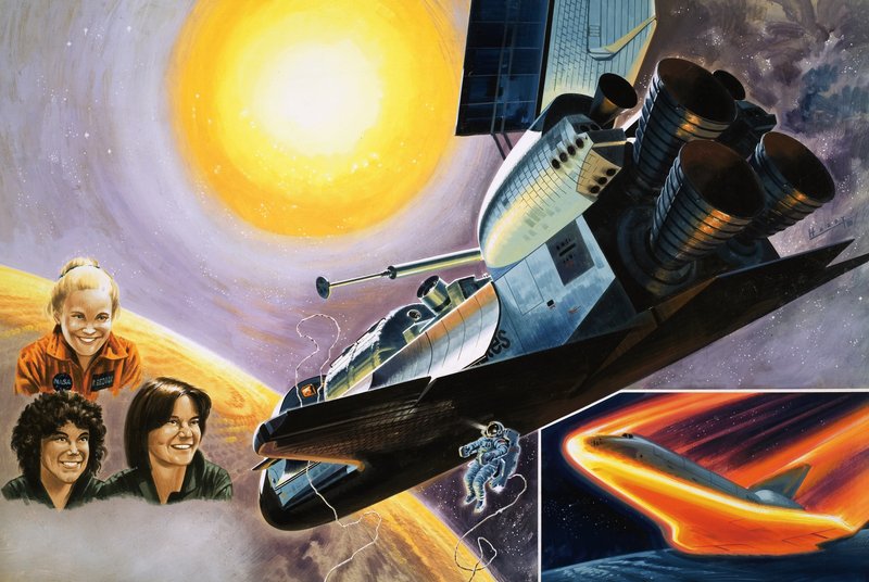 Inside Story: Las mujeres que conquistarán el espacio de Wilf (20th century) Hardy