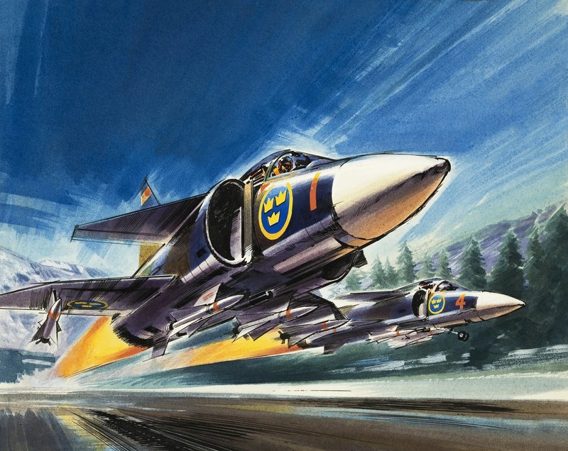 Avión de combate no identificado de Wilf (20th century) Hardy