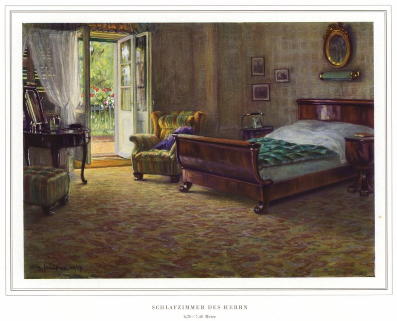 Negocio de fabricantes de alfombras Halbmond-Teppichfabrik Von Koch Und Te Kock de Wilhelm Ludwig Heinrich Claudius