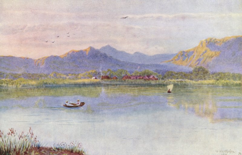 En Lakeside, mirando hacia Constantia (litografía en color) de Wilhelm Westhofen