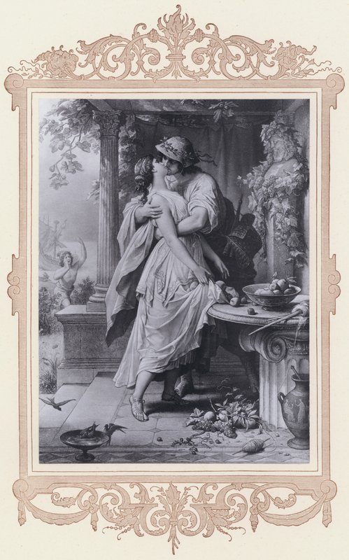 Dora, Alexis y Dora de Wilhelm von (after) Kaulbach