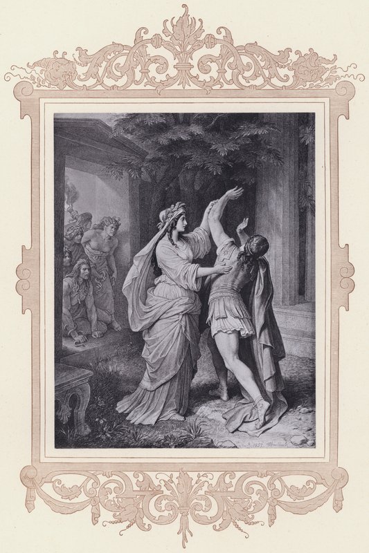 Ifigenia, Ifigenia en Táuride de Wilhelm von (after) Kaulbach