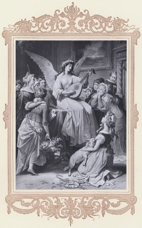 Mignon, Wilhelm Meister de Wilhelm von (after) Kaulbach