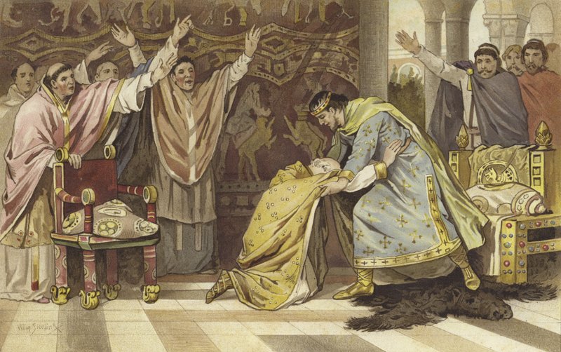 Elección de Federico I como obispo de Utrecht, 817 de Willem II Steelink